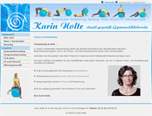 Tablet Screenshot of karin-nolte.de